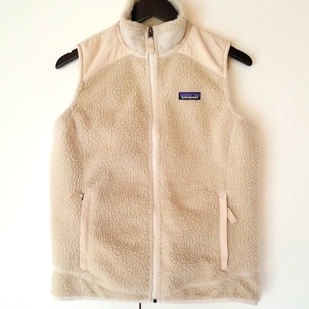 Patagonia Retro Pile Sherpa Khaki Vest